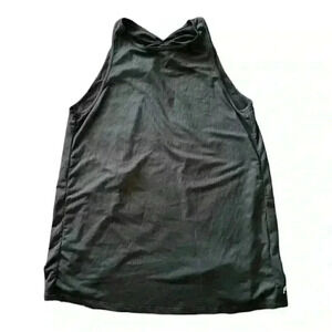 Fabletics Women’s Black Open Back Tank Top, Size-XS